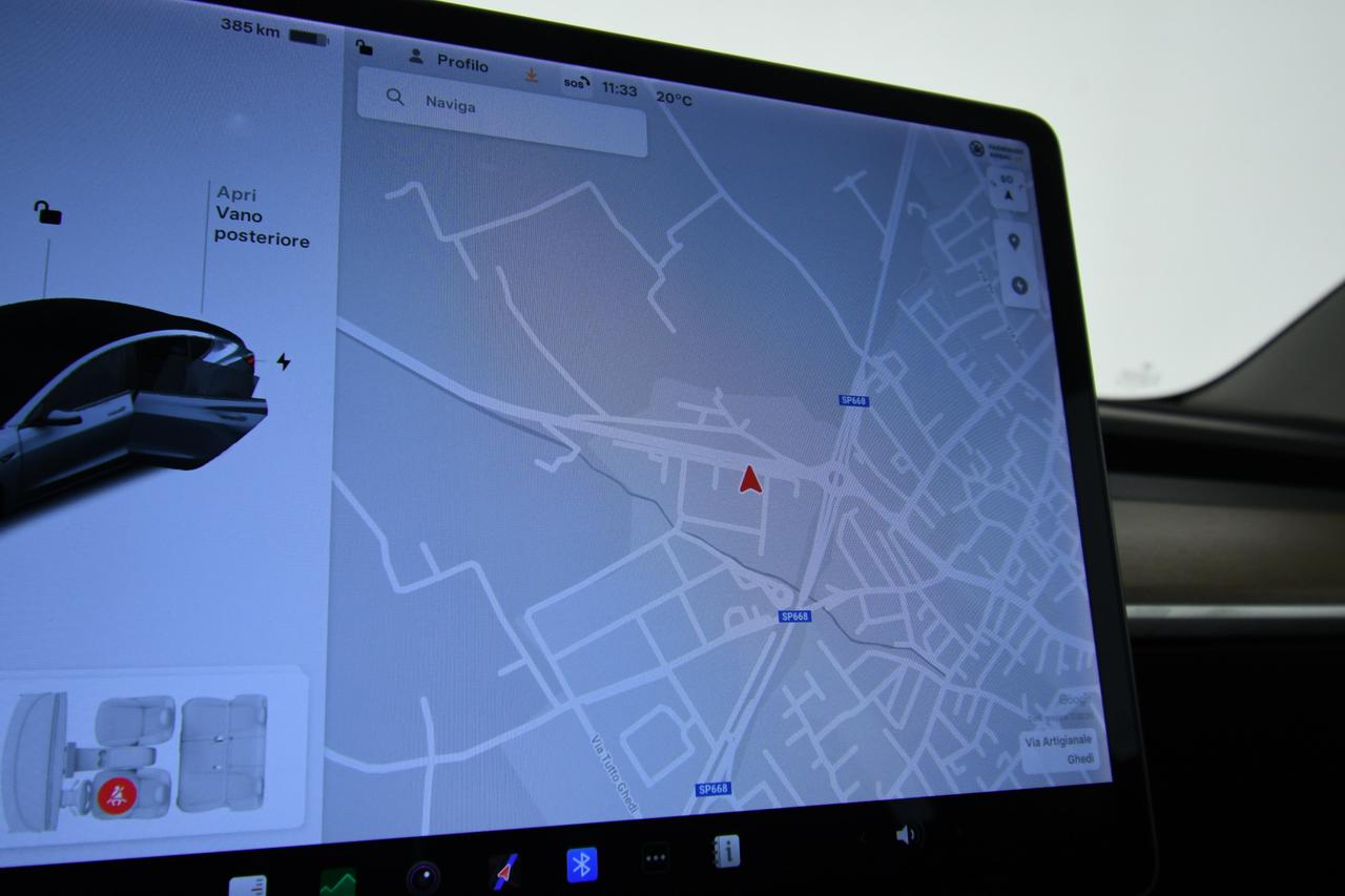 TESLA Model 3 Long Range Dual Motor awd ACC+PELLE+CAMERA+FULL LED