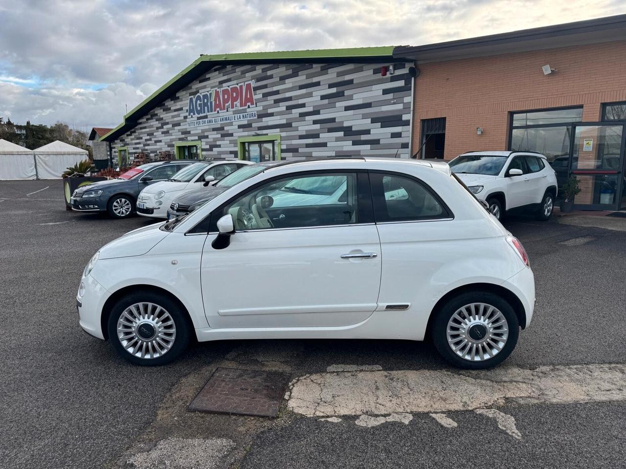 Fiat 500 1.2 BENZ LOUNGE NEOPATENTATI 2009