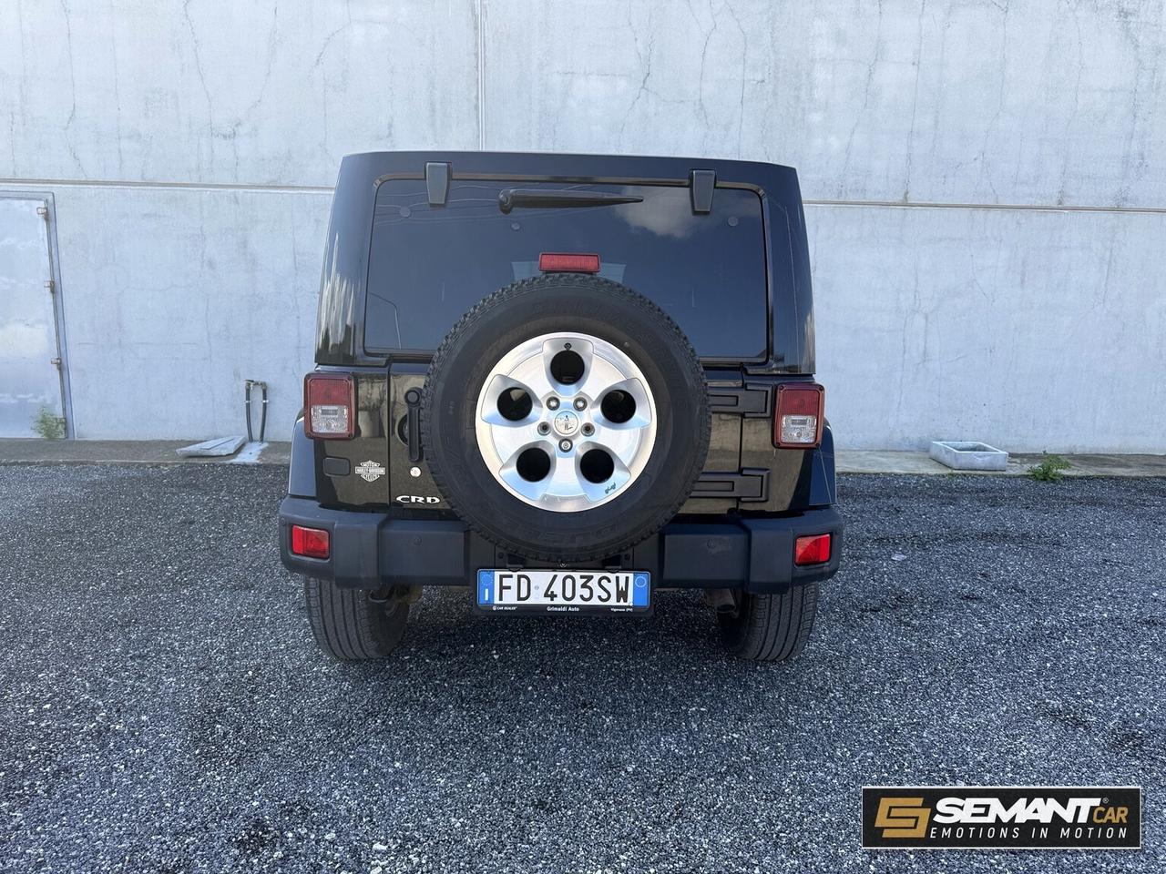 Jeep Wrangler Unlimited 2.8 CRD Sahara Unicoproprietario