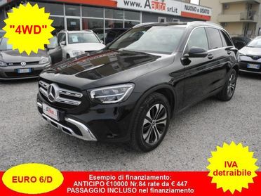 MERCEDES-BENZ GLC 300 d 4Matic 245cv Business - 2000cc - IVA Detraibile