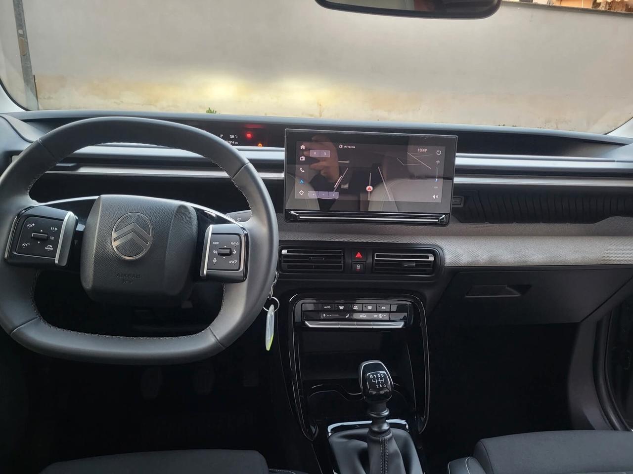 Citroen C3 1.2 BENZINA 101CV VERS MAX 02/25 ITALIANA+NAV+TELECAMERA