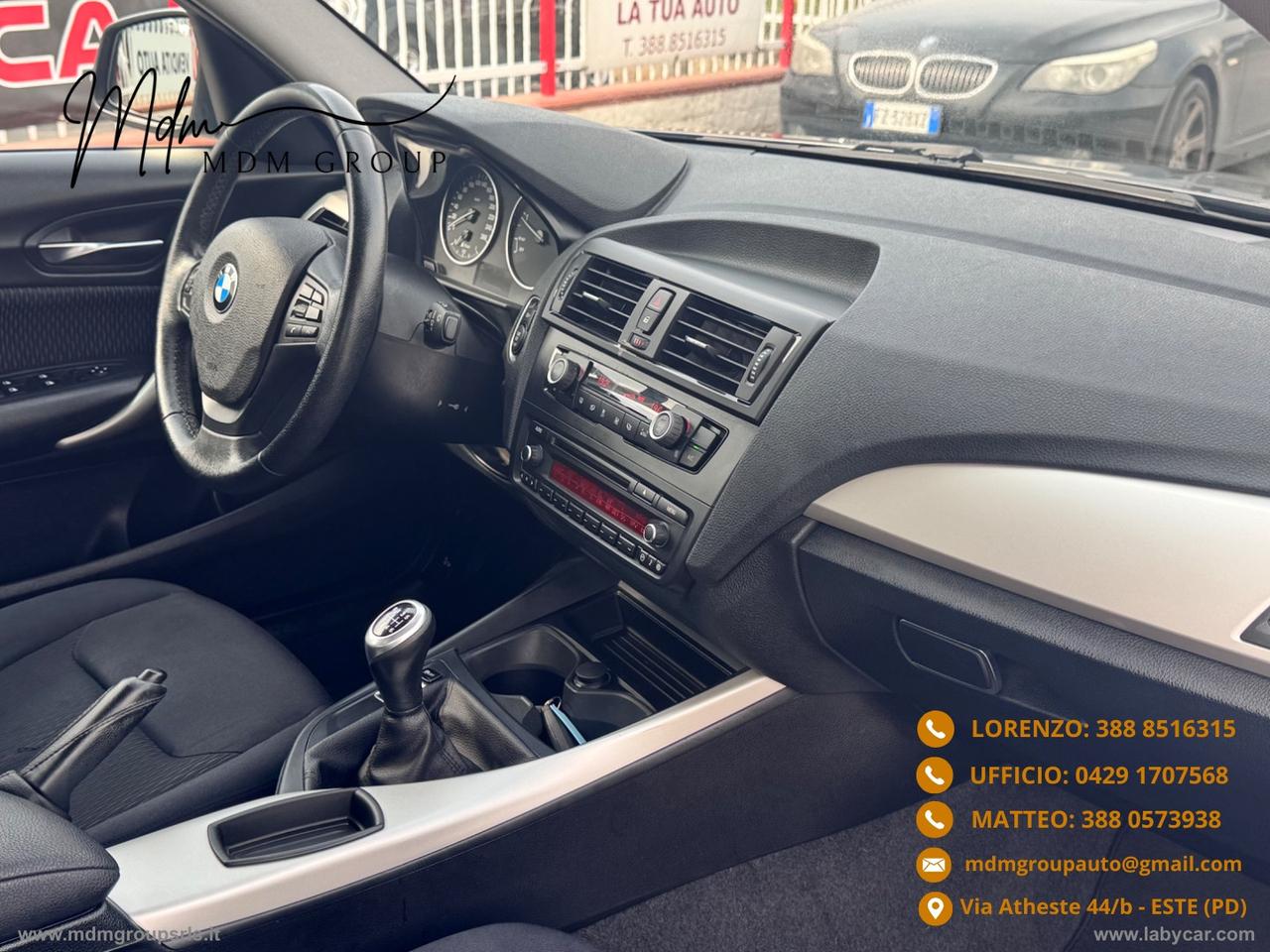 BMW 116d 5p. Urban OK NEOPATENTATI