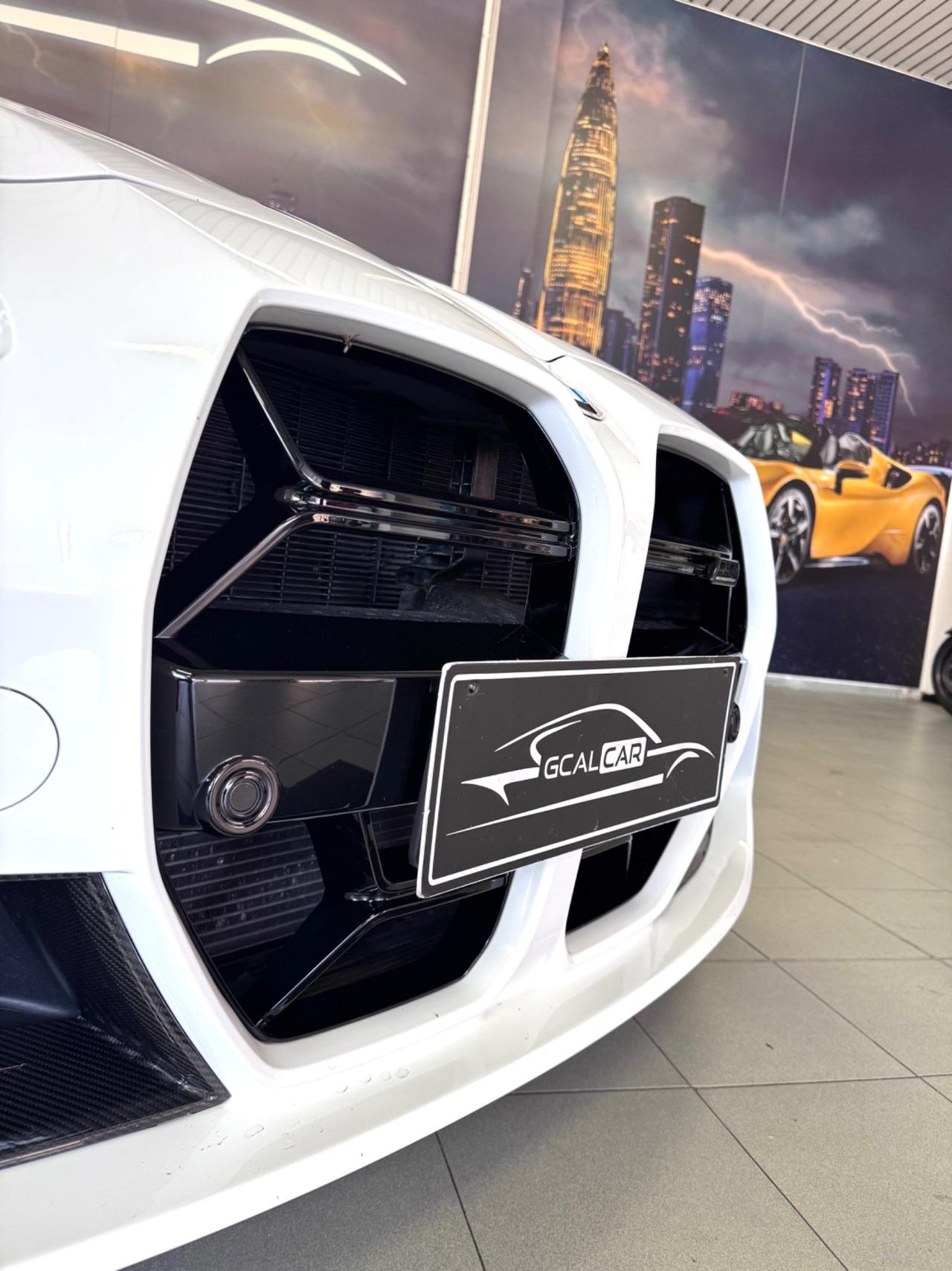 Bmw M4 COMPETITION 510CV CARBONCERAMICI + SEDILI CARBON + SCARICO OK PERMUTE CERTIFICATA