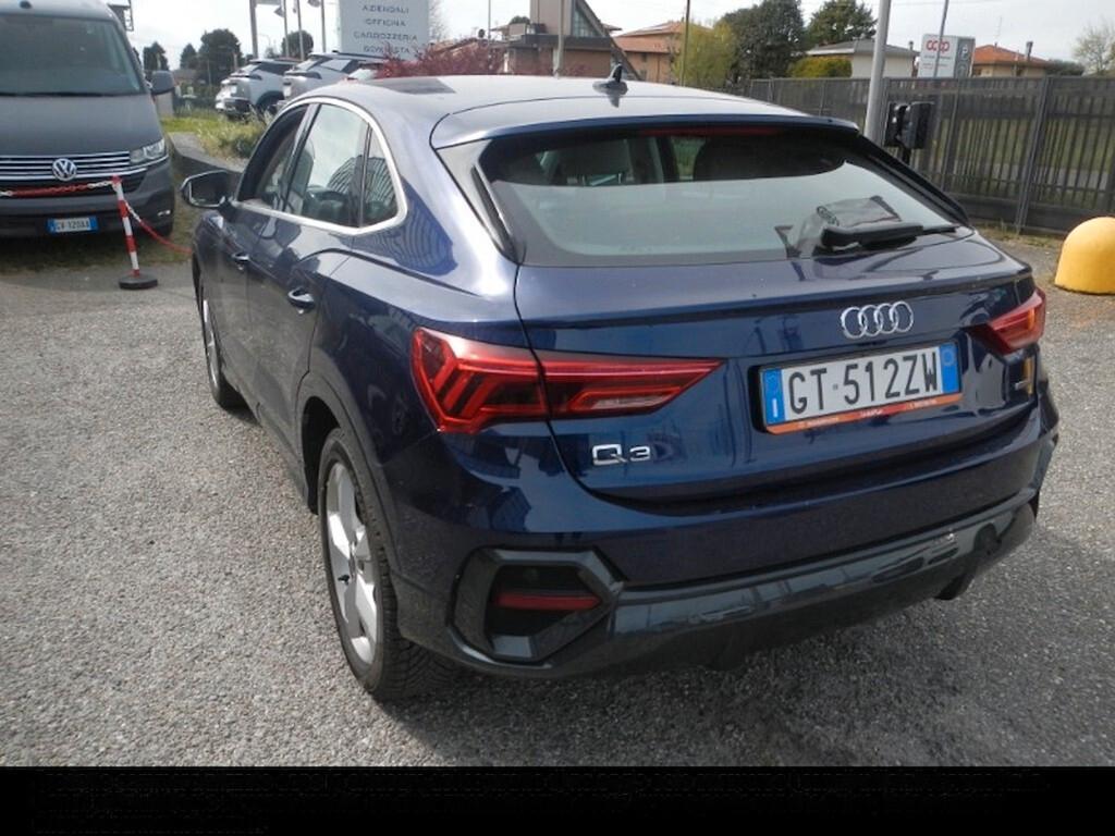 AUDI Q3 SPORTBACK 35 TDI 150CV S-TRONIC QUATTRO BUSINESS PLUS ( FARI LED - VIRTUAL COCKPIT - CRUISE - PELLE - NAVI - PDC - TELECAMERA POST. - CERCHI 18 )