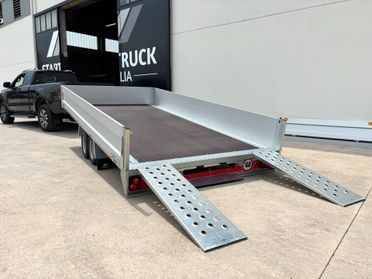 RIMORCHIO COSE CON SPONDE 4X2 2500 KG NUOVO