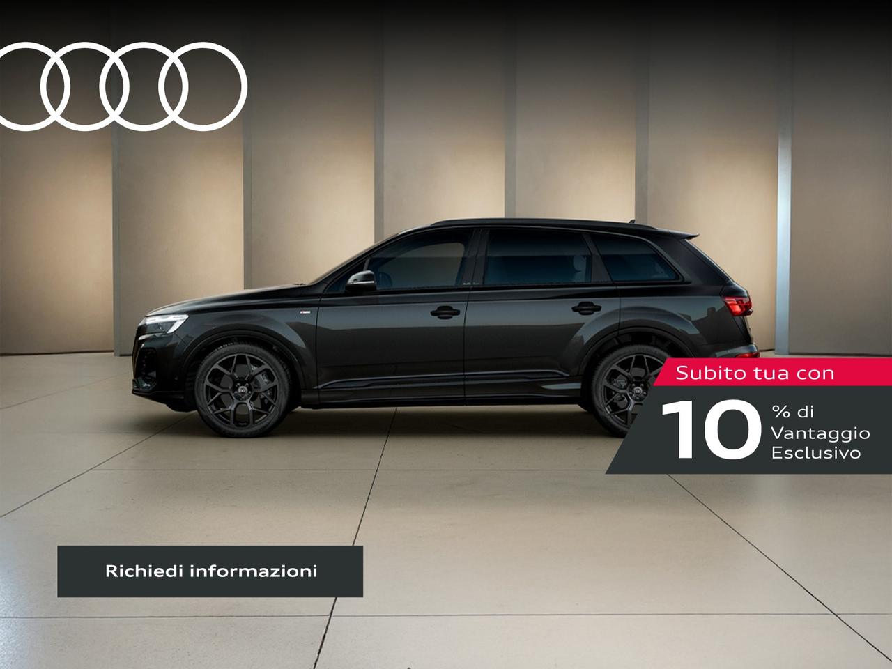 Audi Q7 3.0 tdi mhev s line edition quattro 286cv tiptronic 7p.ti