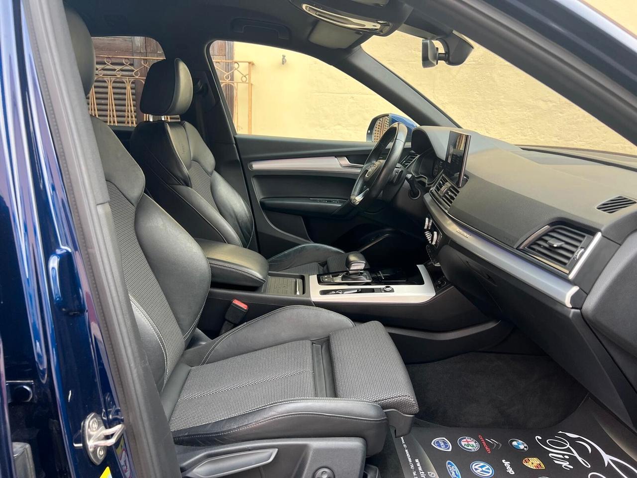 AUDI Q5 2.0 TDI 204CV MHEV S-LINE PLUS QUATTRO PELLE NAVI CAM ANNO 2021