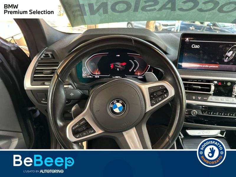 BMW X4 XDRIVE20D MHEV 48V MSPORT AUTO