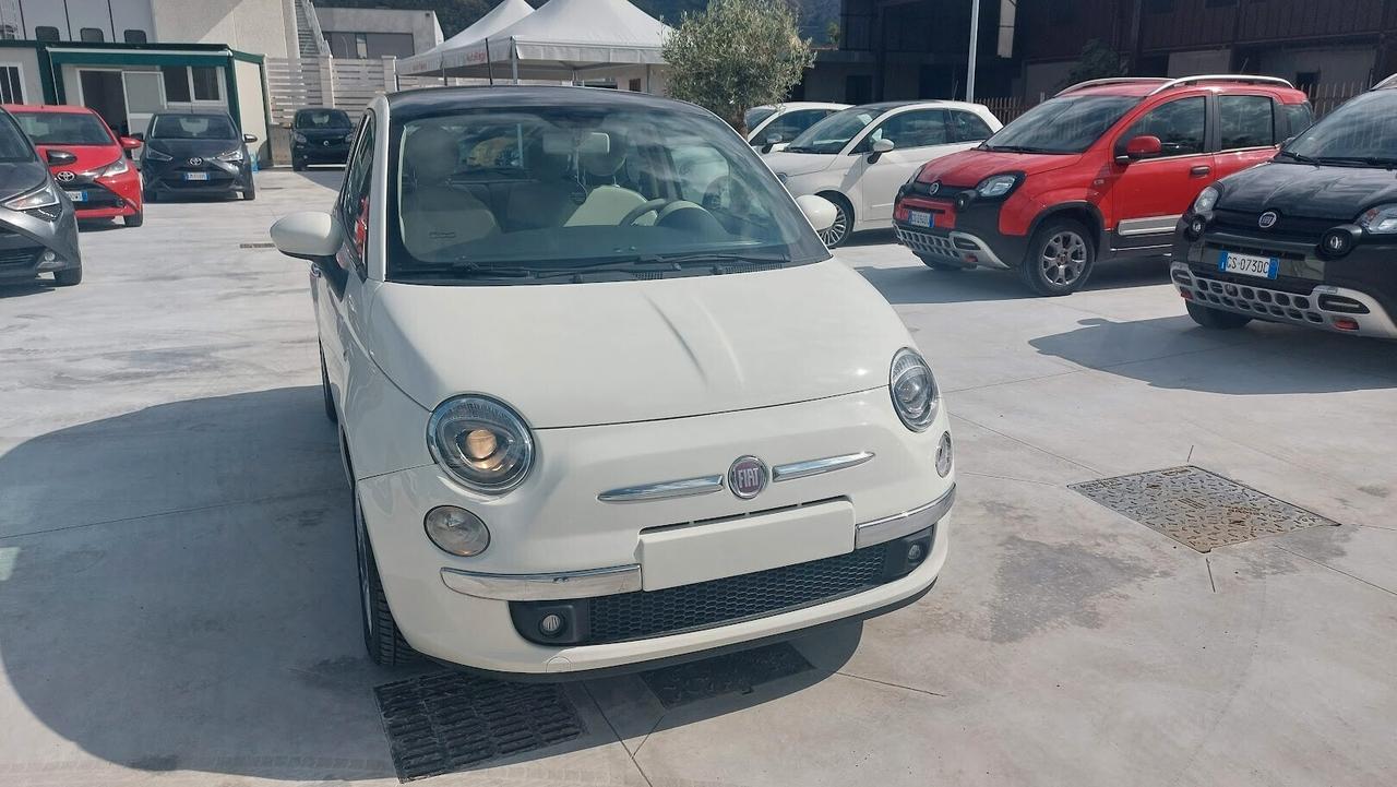 Fiat 500 1.2 Lounge 2015 con tetto panoramico