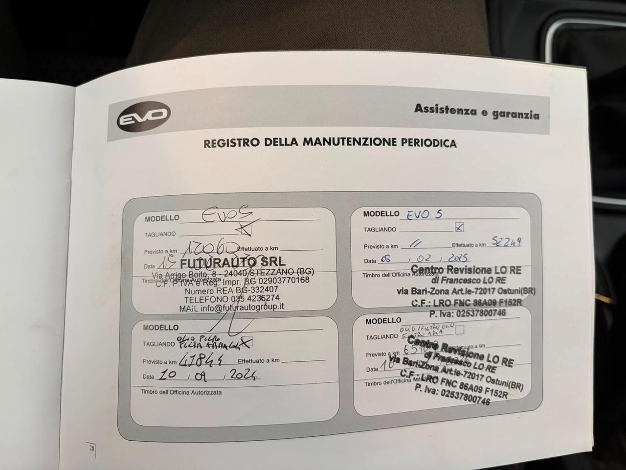 Evo 5 1.6 Bi-Fuel GPL