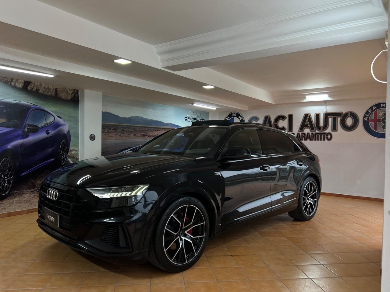 Audi Q8 50 TDI 286 CV quattro tiptronic Sport S line total black full optional