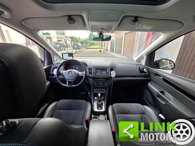 VOLKSWAGEN Sharan 2.0 TDI 184 CV DSG 7 Seat Higline