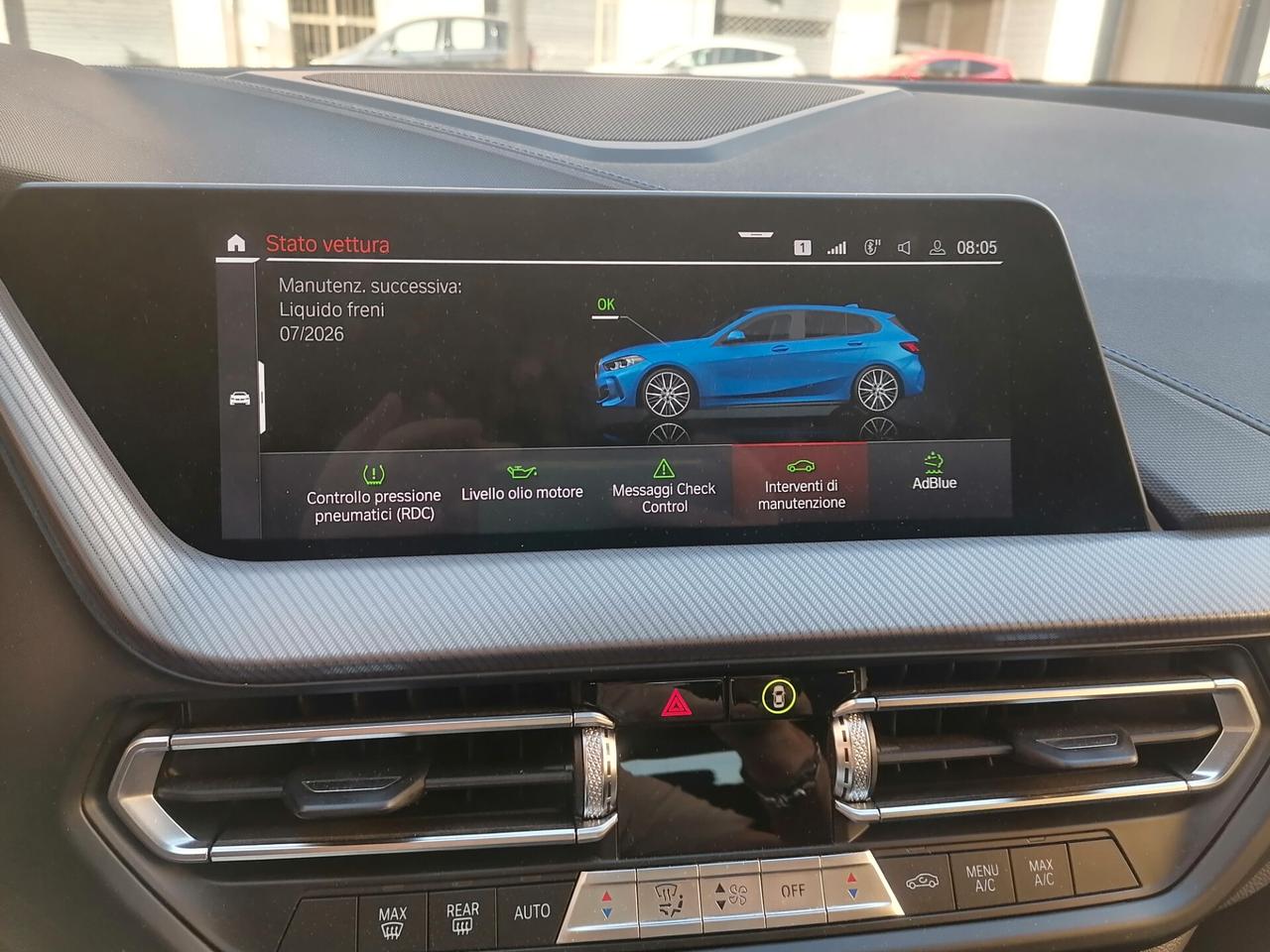 Bmw 118d 150CV M SPORT FULL BLU MISANO 2021