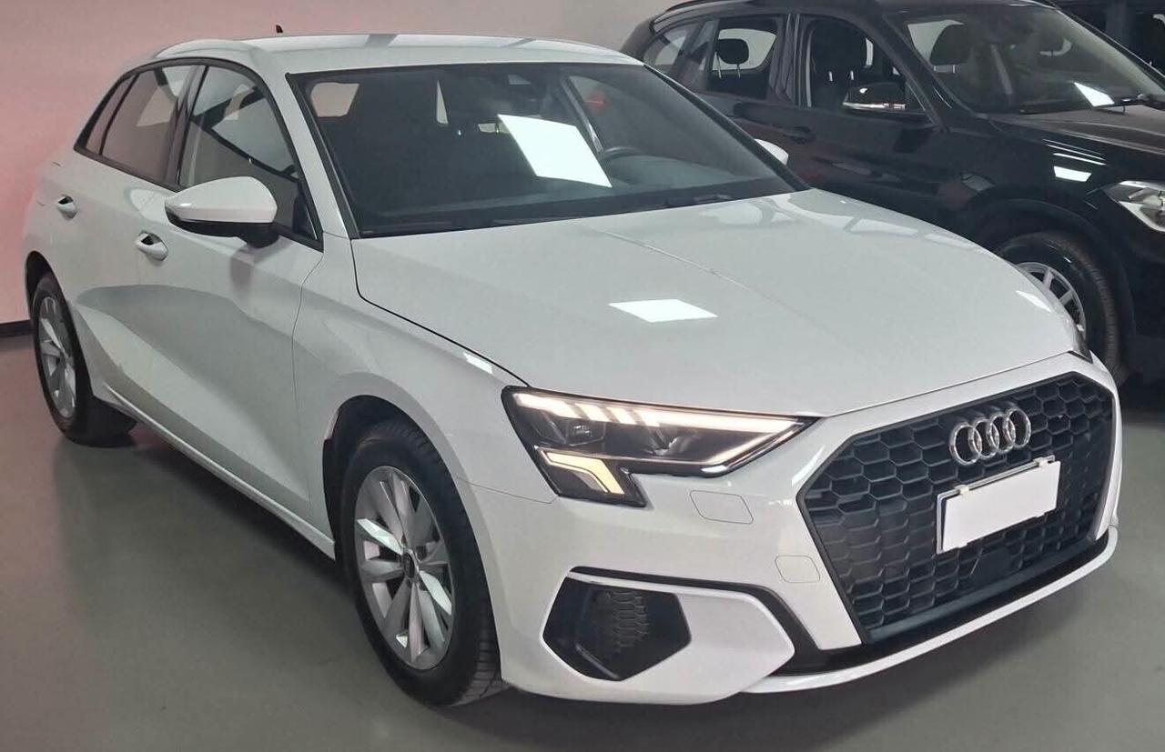 Audi A3 SPB 30 TDI automatica fari full led