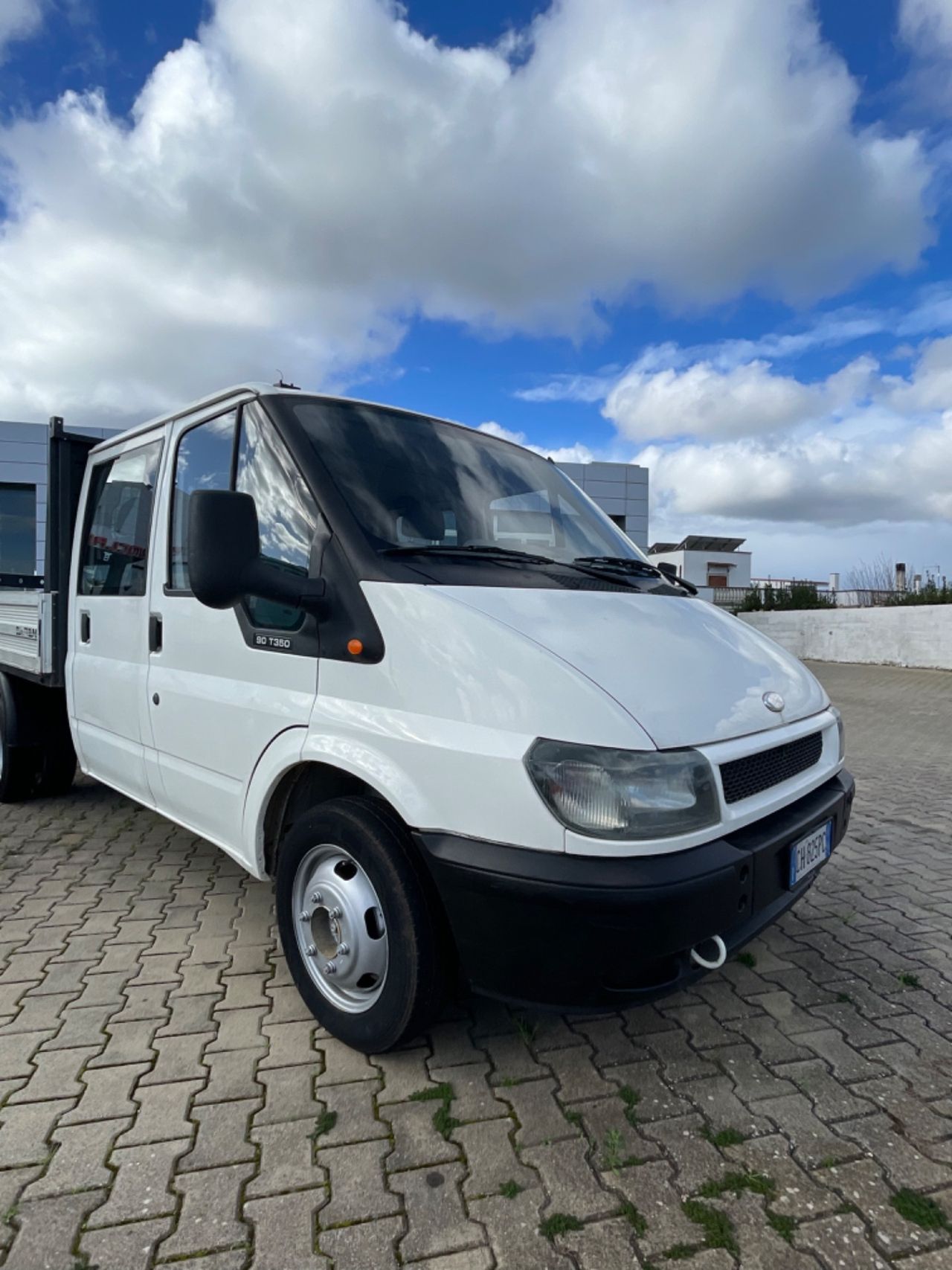 Ford transit doppia cabina cassone