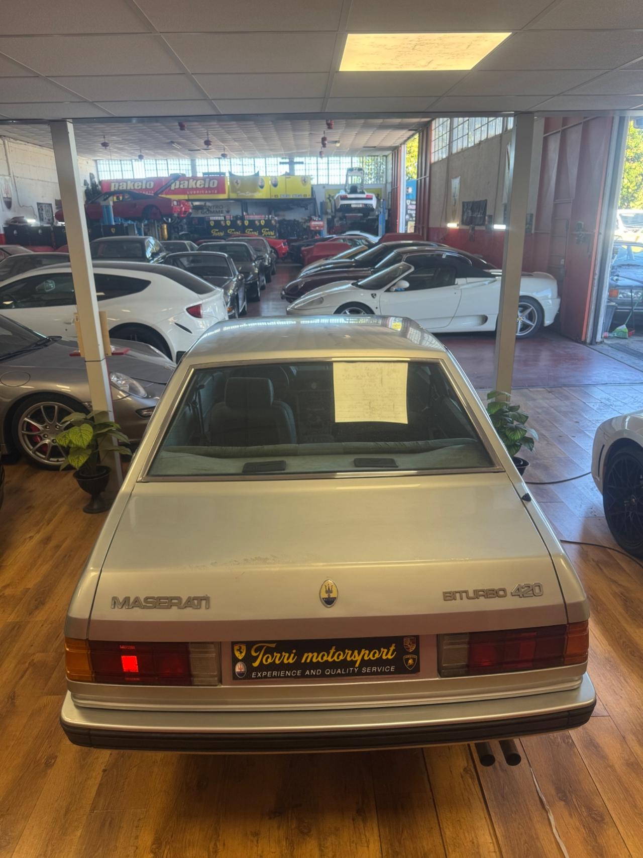Maserati Biturbo 420 “60.000KM” PERMUTE