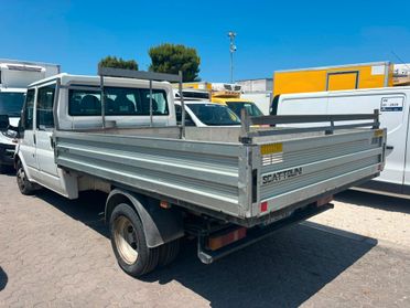Ford Transit 2.4 TDCi |Doppia Cabina 6 Posti | Cassone Fisso