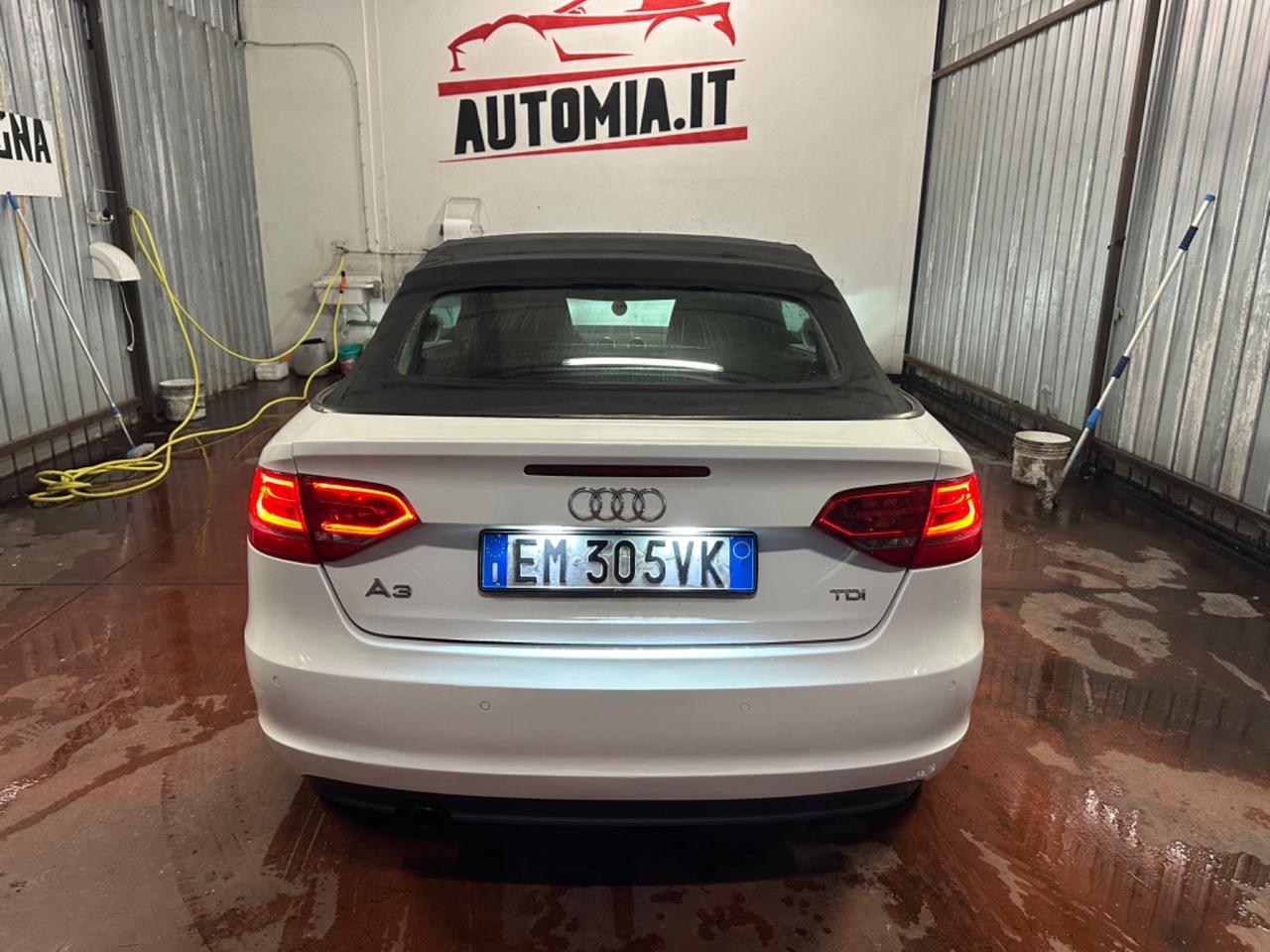 Audi A3 Cabrio 1.6 TDI 105 CV CR Ambition NEOPATENTATI