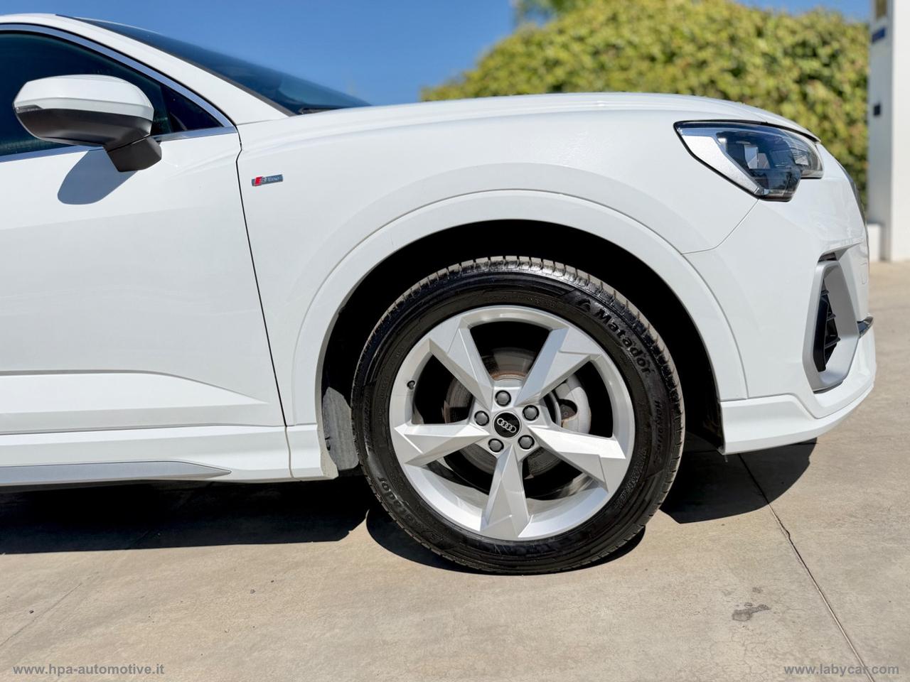 AUDI Q3 SPORTBACK 2.0TDI S-tronic S-Line LED NAVI PELLE CERCHI 19 RETROCAMERA
