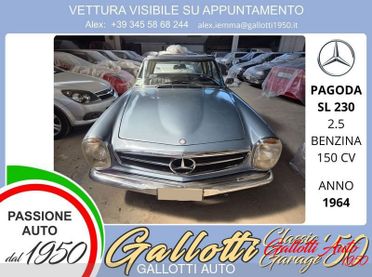 Mercedes-Benz W113 – 230 SL Pagoda 230 SL PAGODA 2.5 benzina 150cv