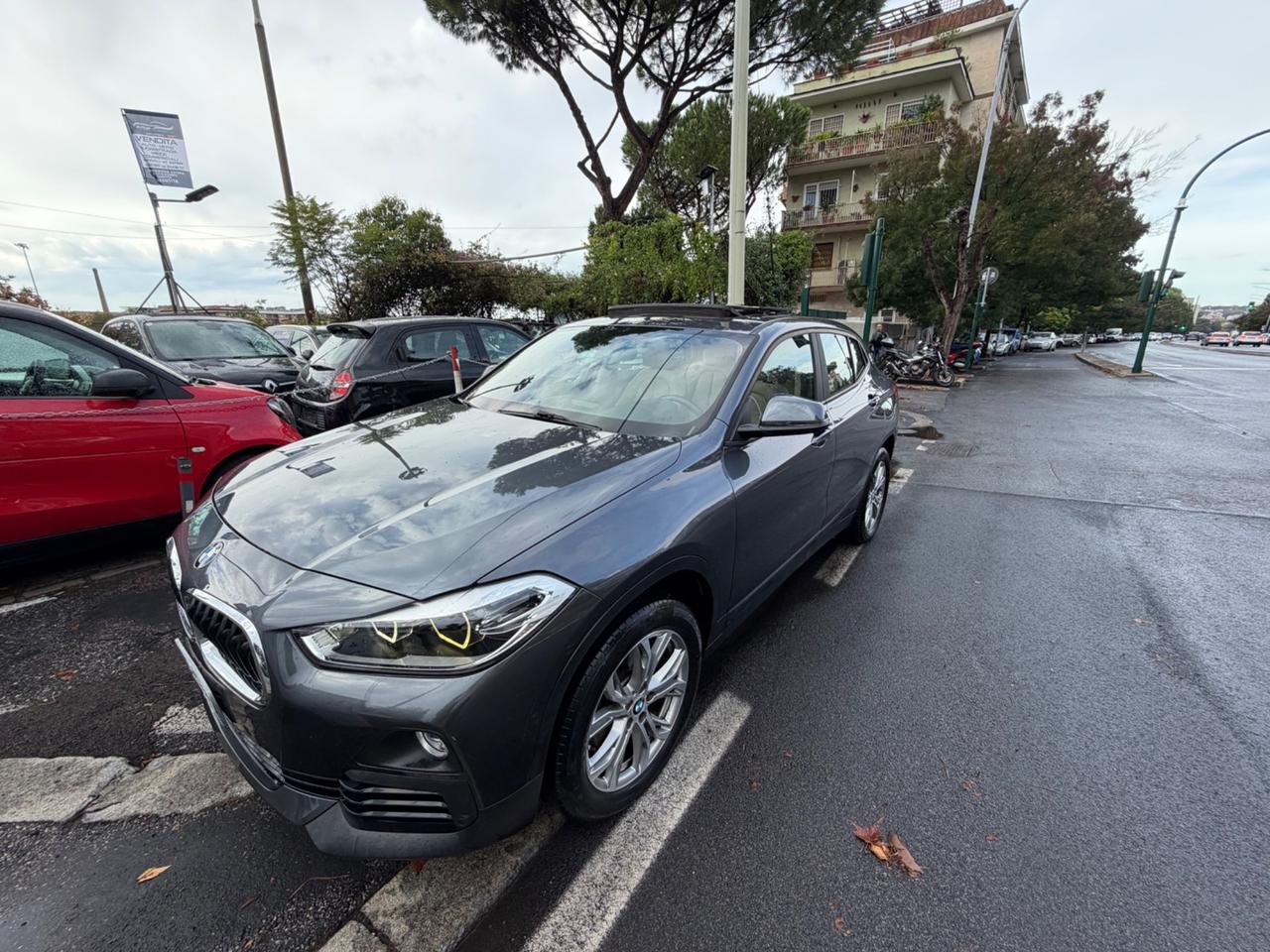 Bmw X2 sDrive18d Business Tetto Cambio Manuale Pelle Pack luci