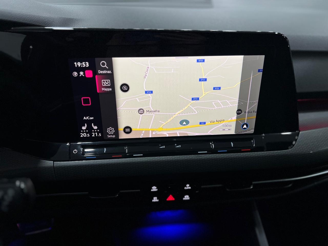 VOLKSWAGEN GOLF 8 2.0 TDI DSG GTD 200 cv