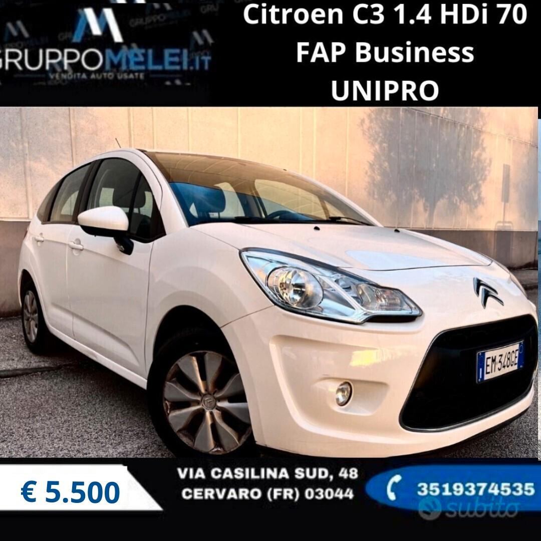Citroen C3 1.4 HDi 70 FAP Business UNIPRO