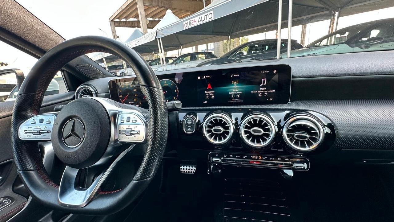 Mercedes-benz A 180 d PREMIUM PLUS AMG-UNICO PROPRIETARIO-MOD 2020- KM CERTIFICATI NESSUN VINCOLO DI FINANZIAMENTO