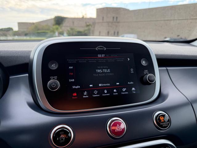 FIAT 500X 1.3 MJET 95CV CLUB+NAVI CARPLAY+CERCHI+PELLETEX