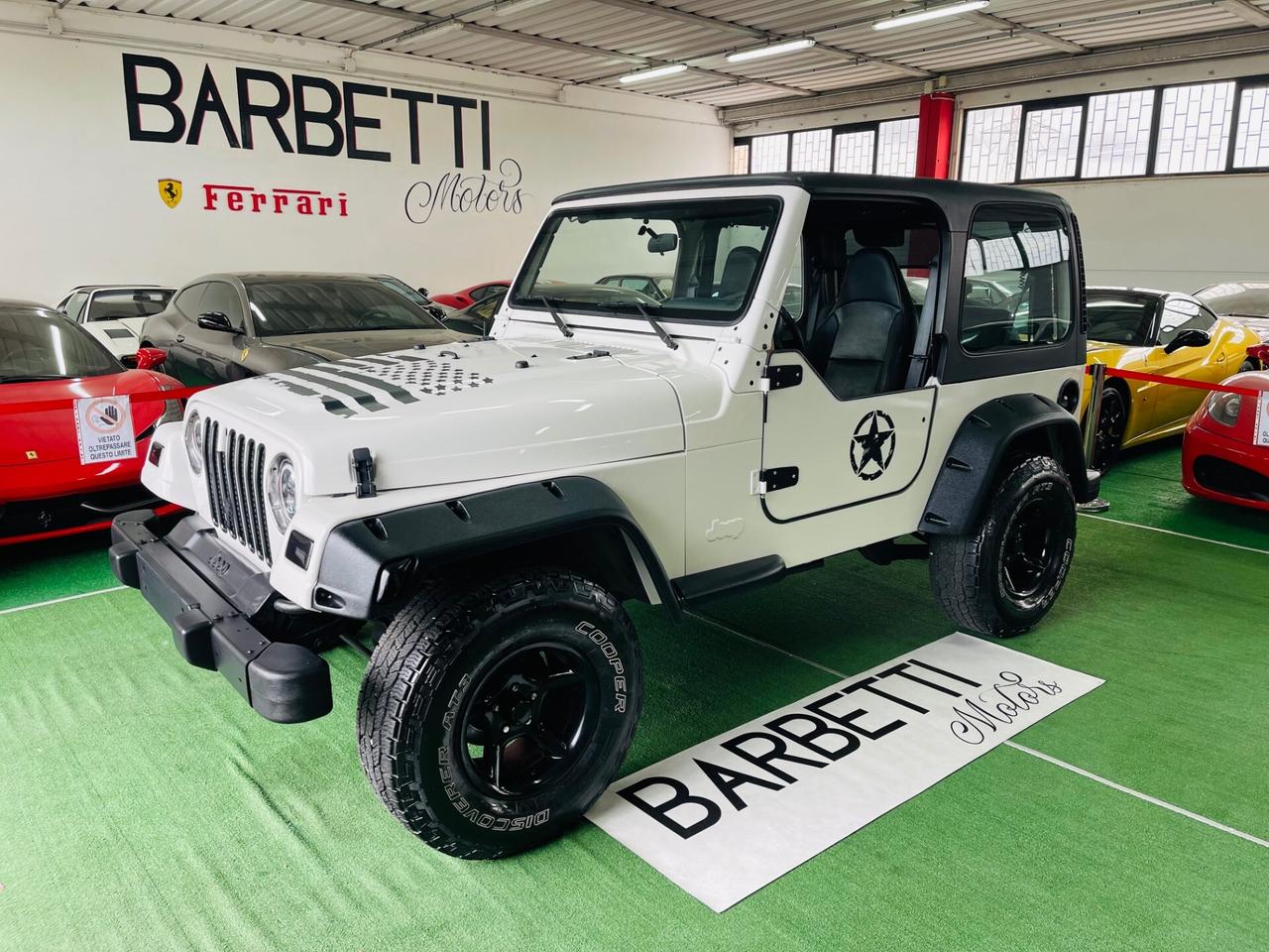 Jeep Wrangler TJ 2.5 Gancio PERMUTE RATE
