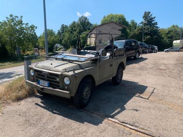 Fiat Campagnola 2000 4x4 benz d'epoca, meccanica nuova-"divertente aperta vento in faccia" 6 posti-neo patentati