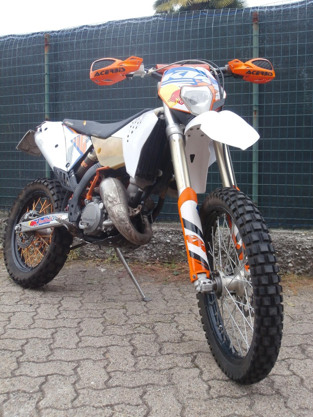 Ktm 125 EXC del 2008 compreso trapasso-tagliando-garanzia