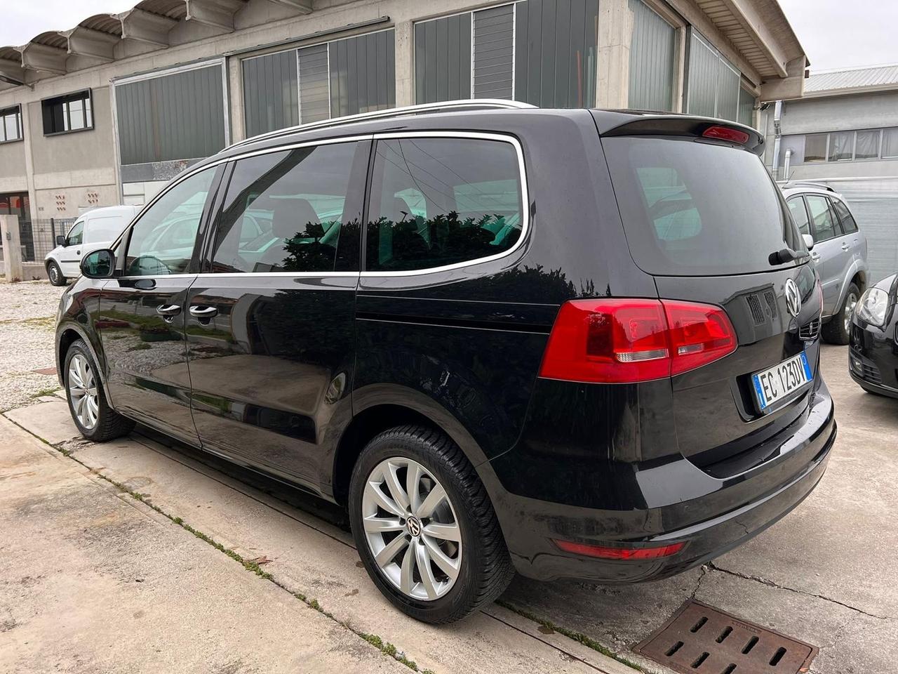 Volkswagen Sharan 2.0 TDI DSG Full 7 Posti Gancio