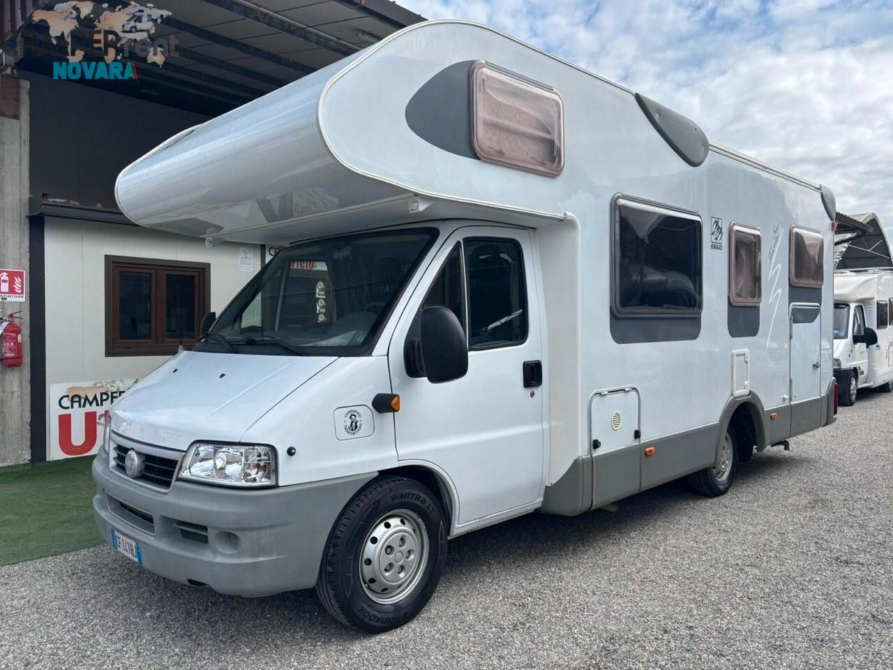 Knaus SUN TRAVELLER -MANSARDATO LETTO MATRIMONIALE IN CODA