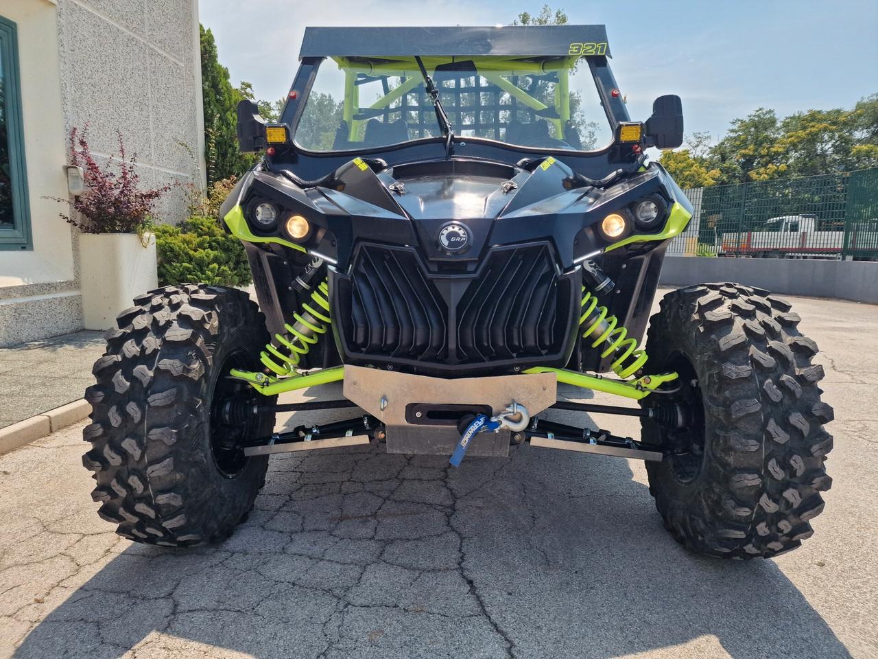 CAN AM MAVERICK TURBO CABINA CHIUSA COMPLETA SCARICHI APERTI