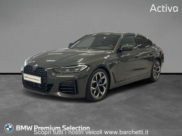 BMW Serie 4 Gran Coupé Serie 4 430d Gran Coupe mhev 48V xdrive Msport auto
