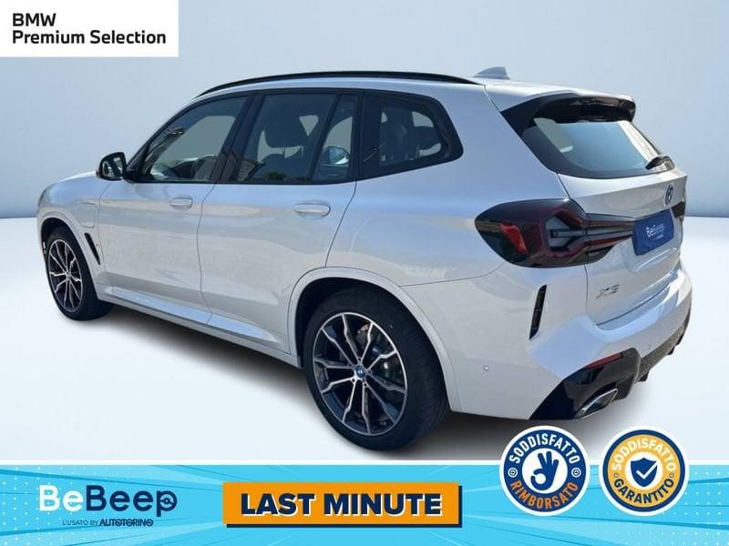 BMW X3 XDRIVE30E MSPORT AUTO