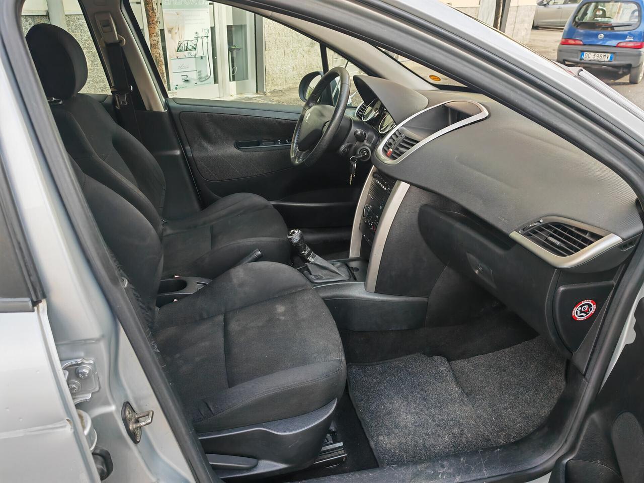 PEUGEOT 207 1.4 BENZINA METANO CV88 KW65 XS