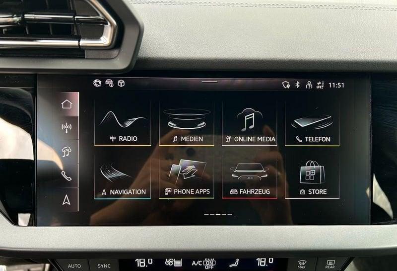 Audi A3 A3 SPB 35 TFSI S tronic S line edition 18" Camera Black Pack