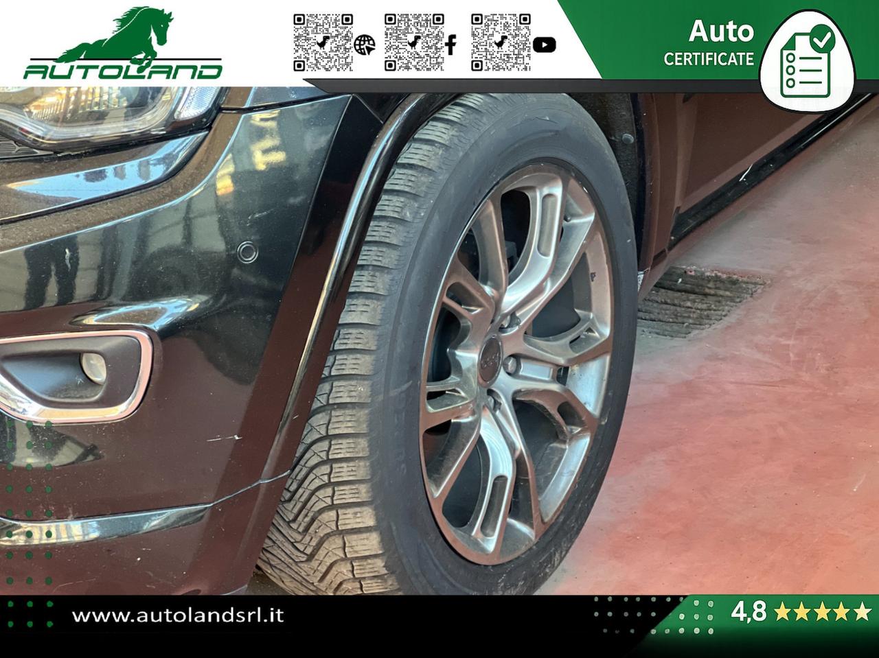 Jeep Grand Cherokee 3.0 crd V6 Overland 250cv auto