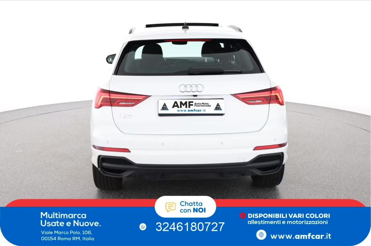 Audi Q3 35 TDI S tronic S line Panoramico telecamera car play