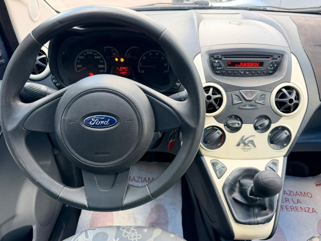 Ford Ka Ka+ 1.2 8V 68 CV 2011 12 mesi di garanzia e manutenzione