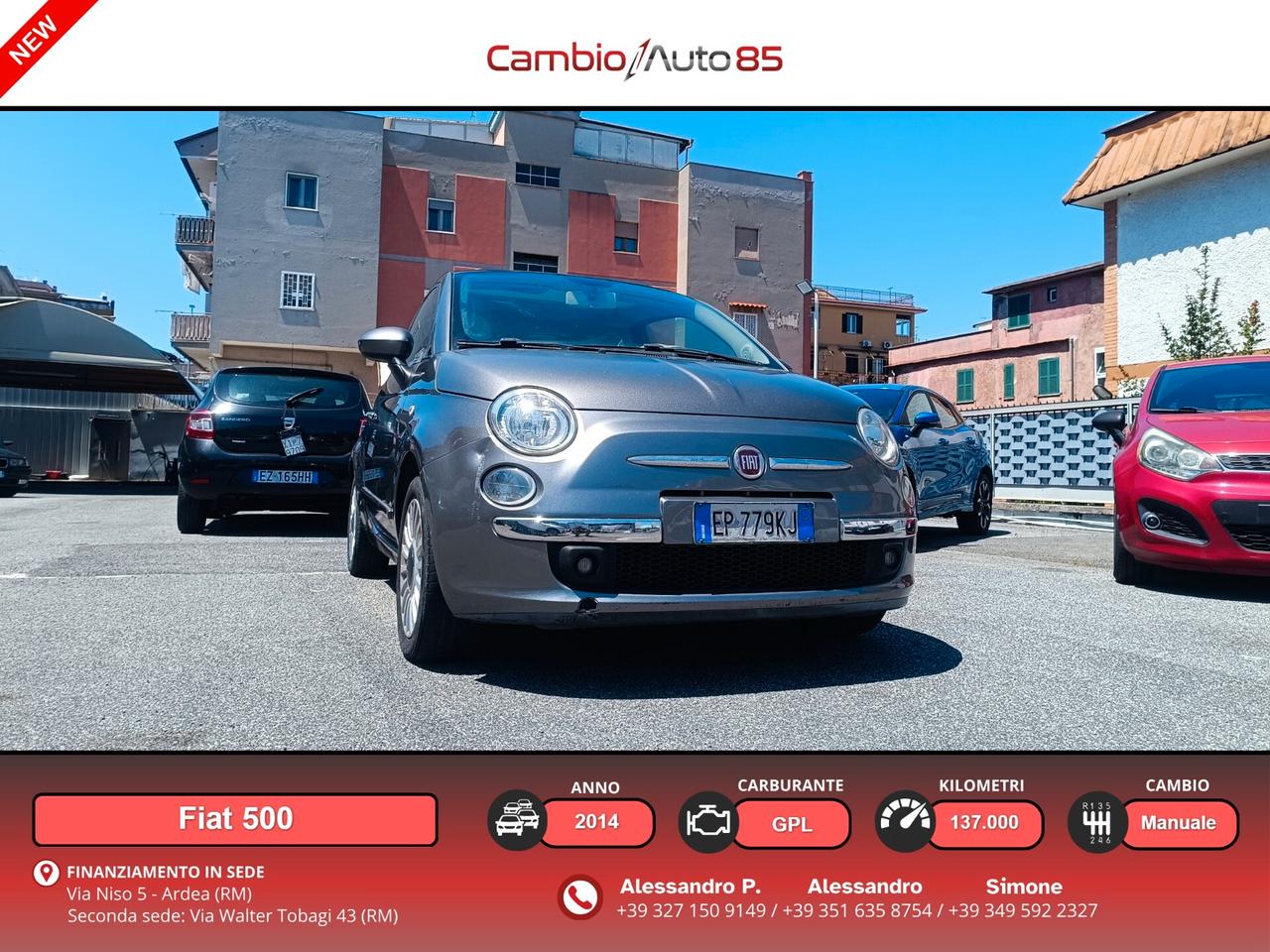 Fiat 500 1.2 EasyPower Lounge