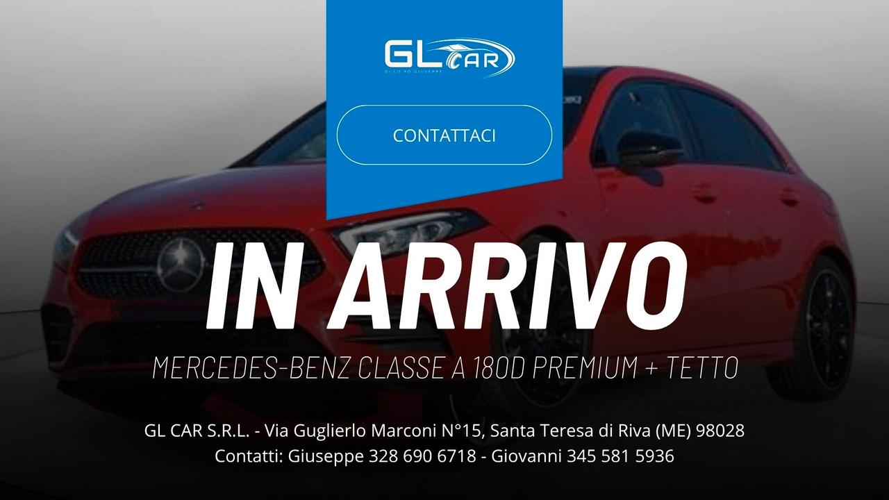 Mercedes-benz A 180 d Premium - TETTO