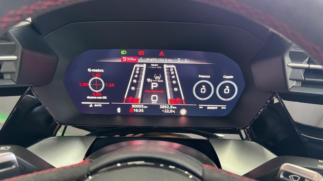Audi RS3 SPB TFSI quattro S tronic-2022 *UFFICIALE ITALIANA *