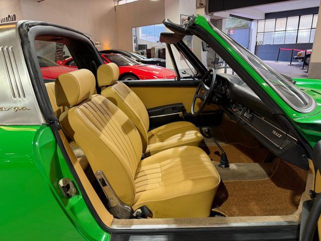 PORSCHE 911 Targa 2.2T Conda Green-Pelle Beige-Service book