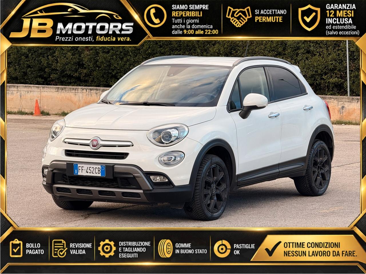 Fiat 500X 4x4 Cross Garanzia 12 Mesi