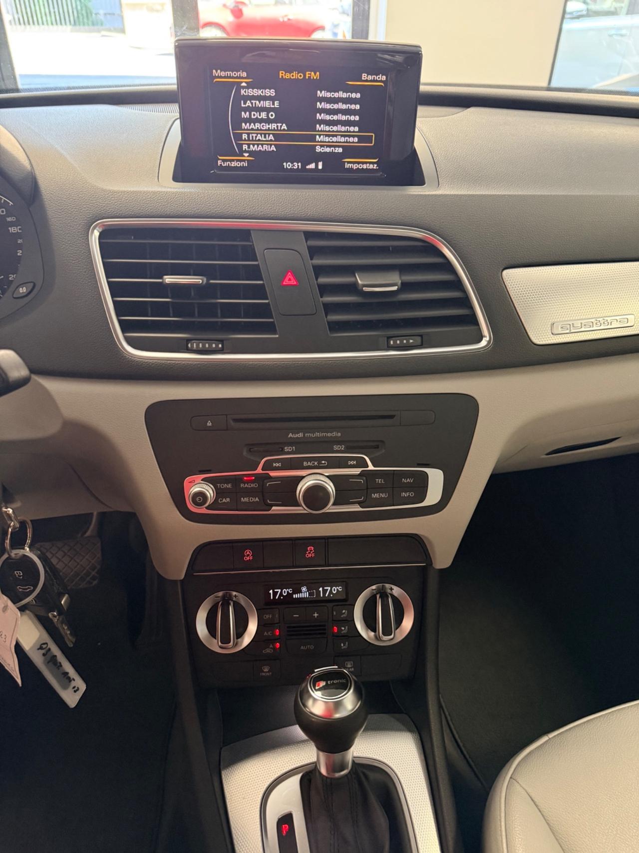 Audi Q3 2.0 TDI 177 CV quattro S tronic