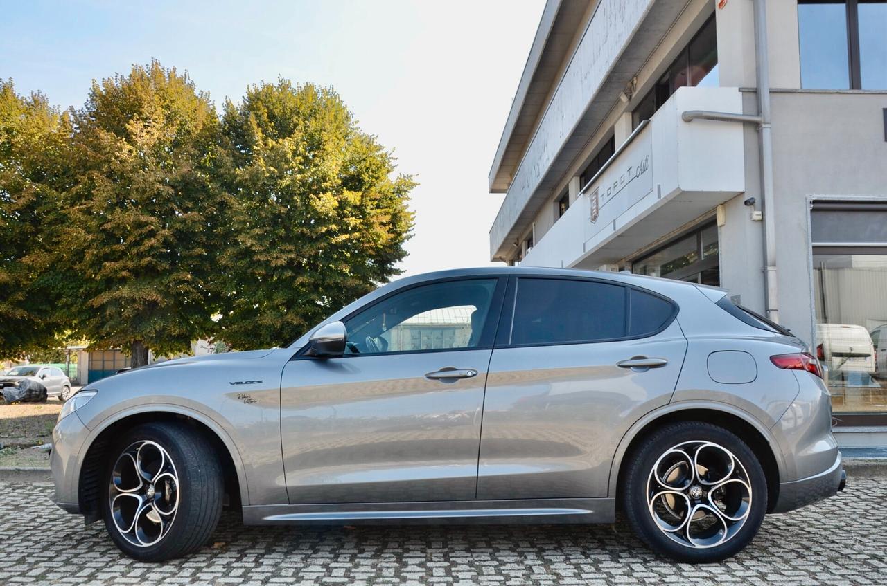 ALFA ROMEO STELVIO 2.2 T VELOCE Q4 210cv AUTO, EURO 6D, SERVICE CON FATTURE, XENO, RETROCAMERA, PELLE, PERMUTE