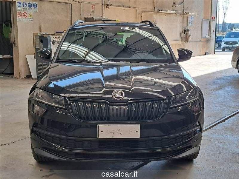 Skoda Karoq 1.6 TDI SCR DSG SportLine CON 3 TRE ANNI DI GARANZIA KM ILLIMITATI PARI ALLA NUOVA